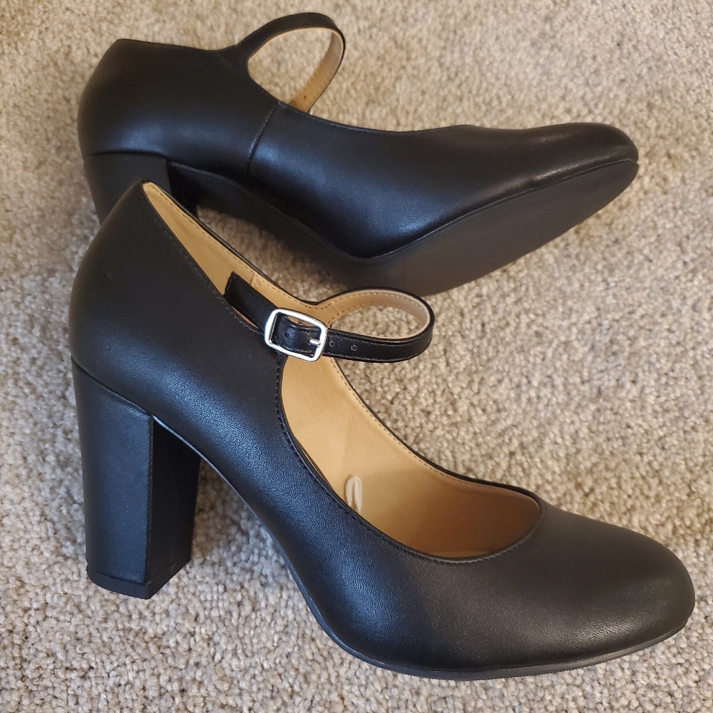 Black Mary Janes